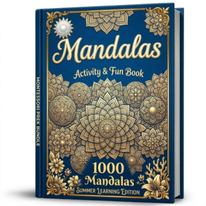 Mandala Coloring Book – Relaxing Patterns for Stress Relief and Creativity 1000