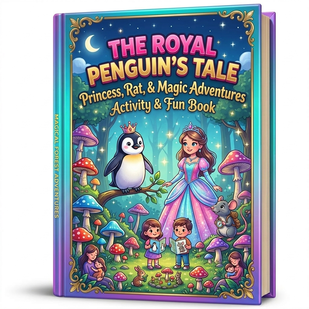 Cute Penguins, Beautiful Princesses, Cool Robots & Sea Animals - Image 2